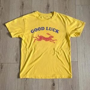 Yellow Good Luck Graphic Tee